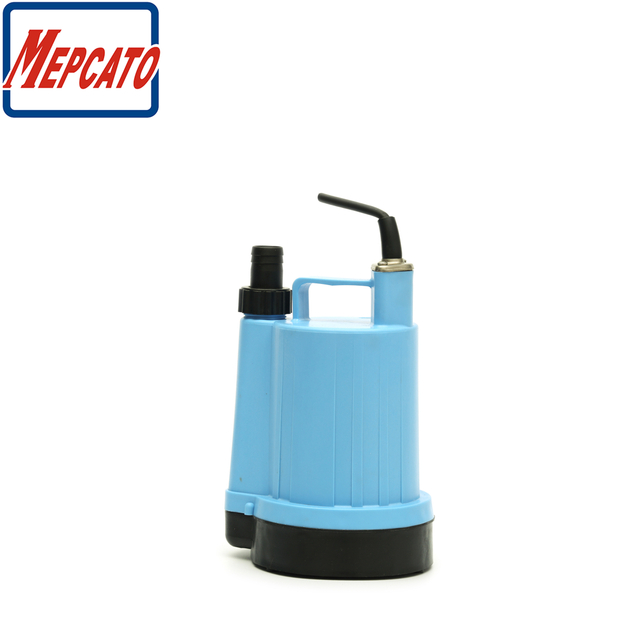 MO-100B Oil Cooling Motor Low Level Drainage Plastic Submersible Utility Pump with Float Switch