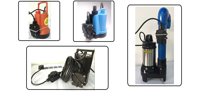 Automatic Piggyback Diaphragm Pressure Sensor Float Switch for Pump on-off Operation