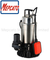 1HP Large Flow Sewage Eflluent Dirty Muddy Water Discharge Stainless Steel Electric Vertical Submersible Centrifugal Water Drain Pump with Stirring Device