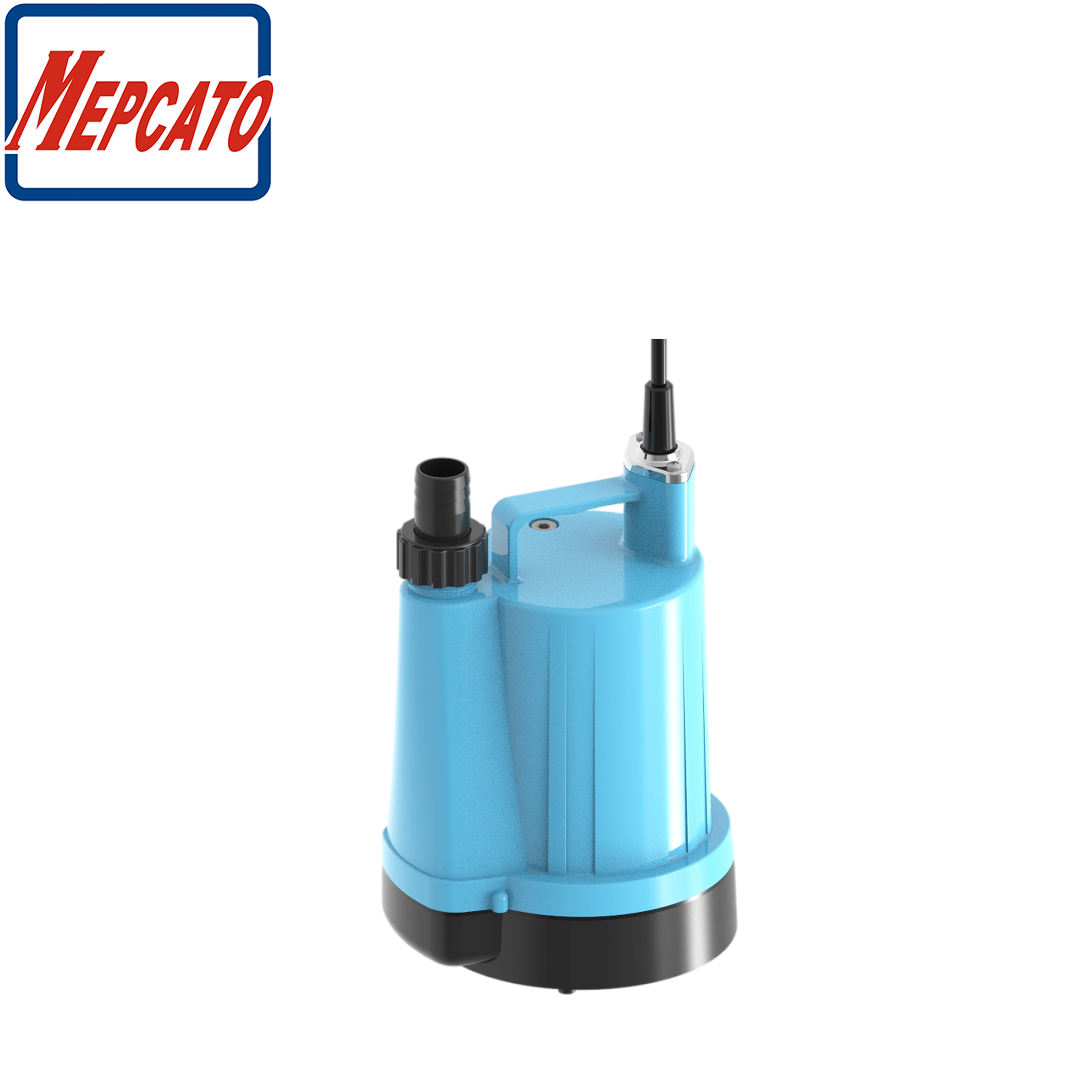 MO-100B Oil Cooling Motor Low Level Drainage Plastic Submersible Utility Pump with Float Switch