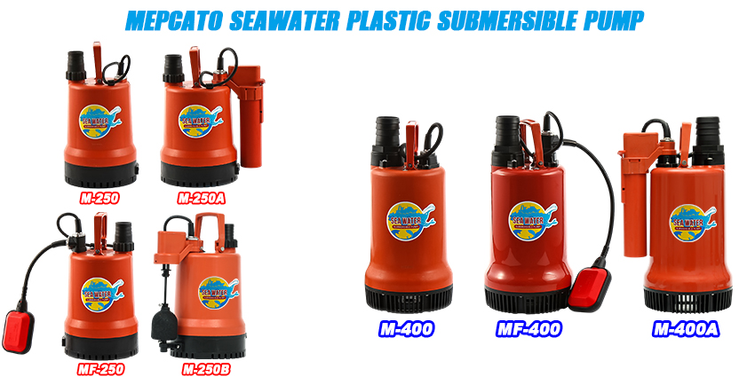 MEPCATO M-250/M-400: A Premier Seawater Plastic Submersible Pump