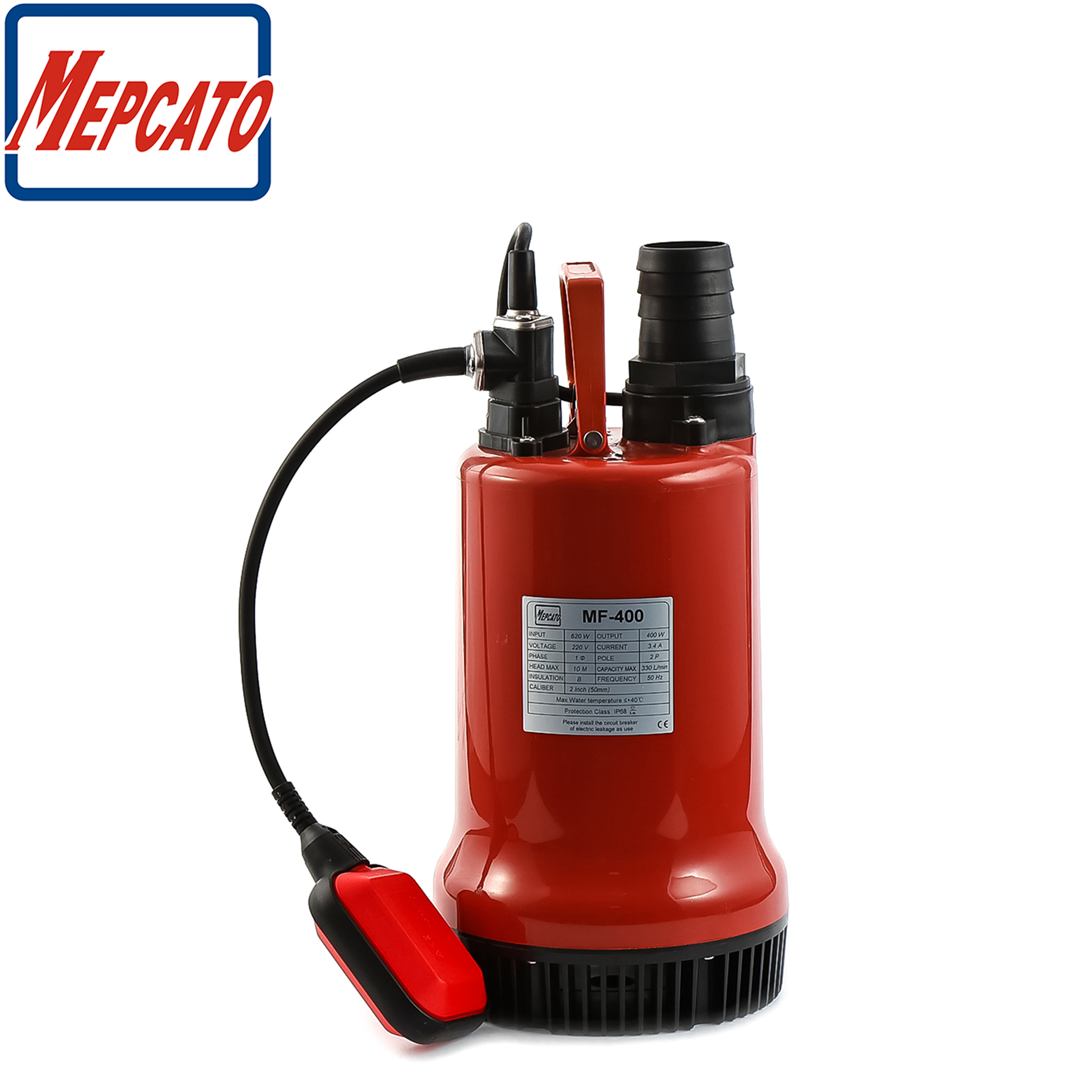 400W Utility Plastic Submersible Sea Water Pump with Floater