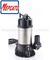 400W Industrial Construction Muddy Stirring Electric Stainless Steel Vortex Sewage Centrifugal Submersible Hydraulic Water Drainage Pump