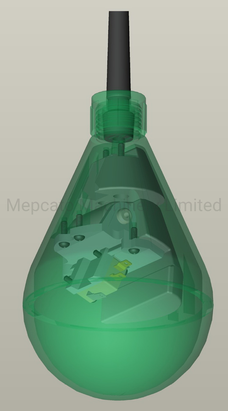 ABS Plastic Electric Automatic Water Level Sensor Float Switch Level Control Regulator for Submersible Pumps Water Tanks Sewage Pumping Station