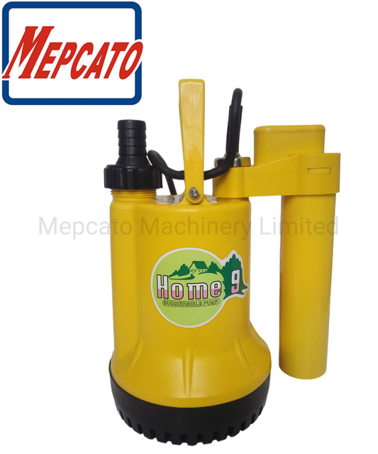 90W Fish Pond and Water Tank Water Drainage and Transfer Small Automatic Electric Submersible Centrifugal Water Pump with Control Switch
