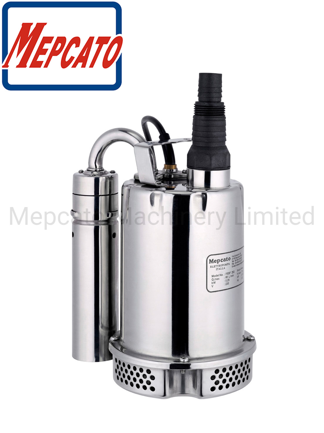 Garden Ponds and Fish Farms Salt Water Circulation Small Electric Automatic Stainless Steel Submersible Centrifugal Pump
