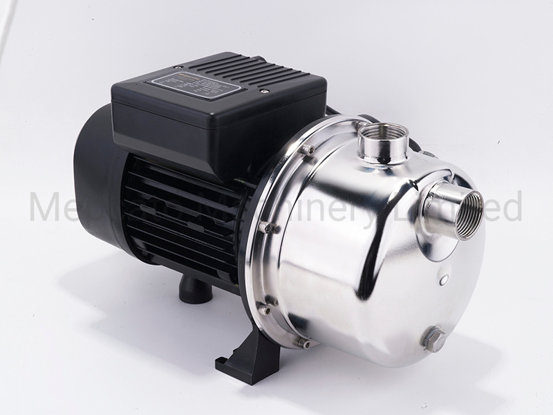 1HP Domestic Horizontal Electric Stainless Steel Centrifugal Water Pressure Boosting Self-Priming Garden Agricultural Irrigation Surface Jet Pump