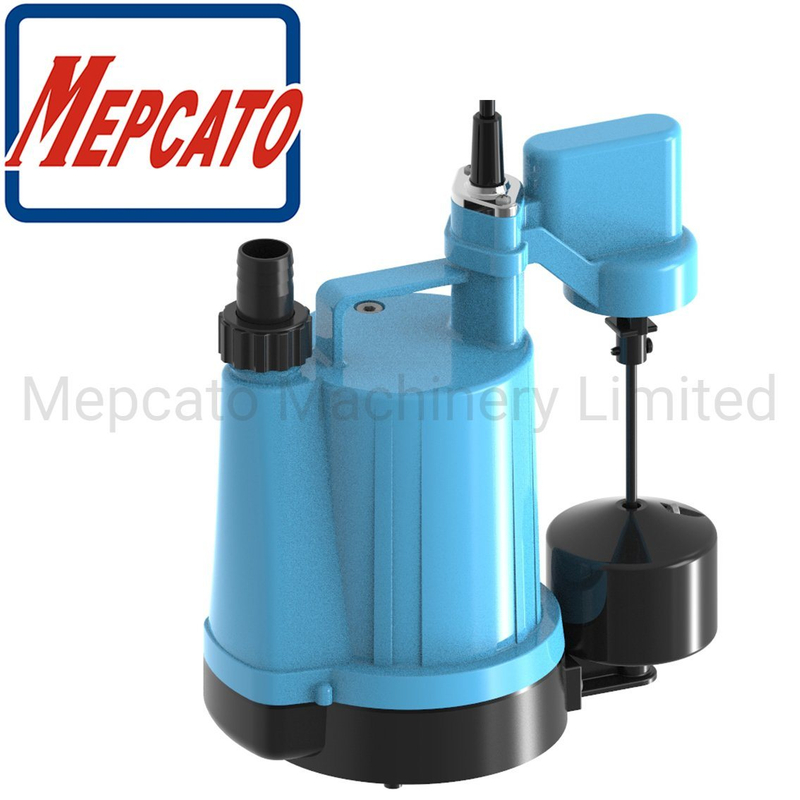 100W Low Level Suction Oil Cooling Motor Plastic Electric Submersible Water Drainage Pump for Household Garden Ponds Swimming Pools Aquariums Basement Floor