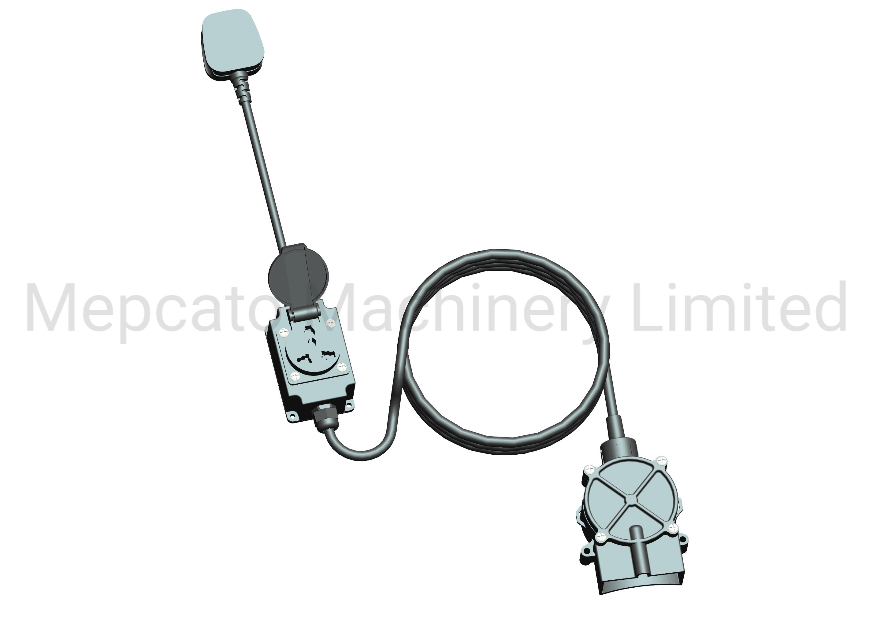 Submersible Pump Extra Low Level Piggyback Diaphragm Float Sensor Switch for Water Level Control