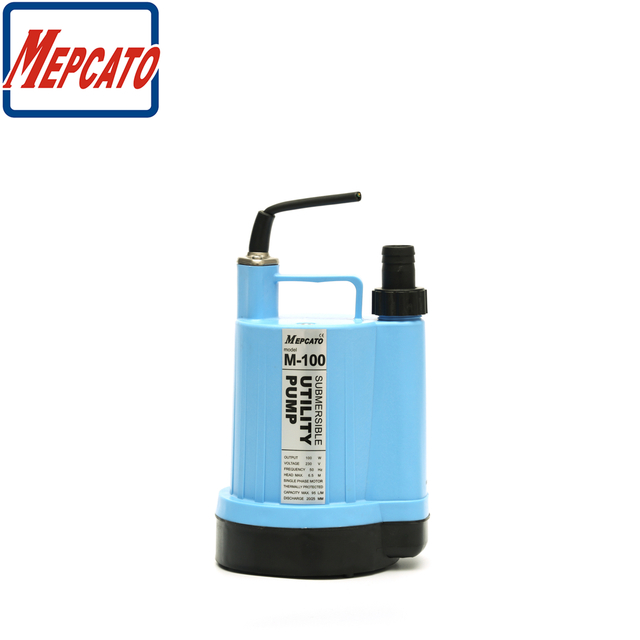 M-100 2mm Low Level Drainage Plastic Submersible Utility Pump 