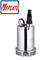Handy Small Electric Stainless Steel Self-Priming Submersible Water Circulation Pump with Vertical Switch for Garden Fishponds Swimming Pools Water Change