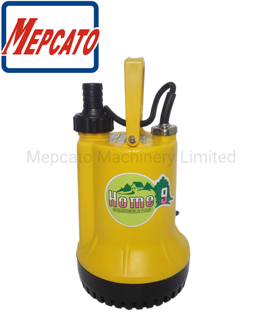 Home Series Small Portable Plastic Household Electric Automatic Garden Drainage Watering Submersible Water Pump for Clean Water