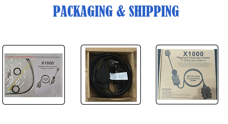 Extra Automatic Remote Switch Water Level Sensor Liquid Level Controller Float Switch for Submersible Pumps (control on-off operation) Sensor De Nivel De Agua