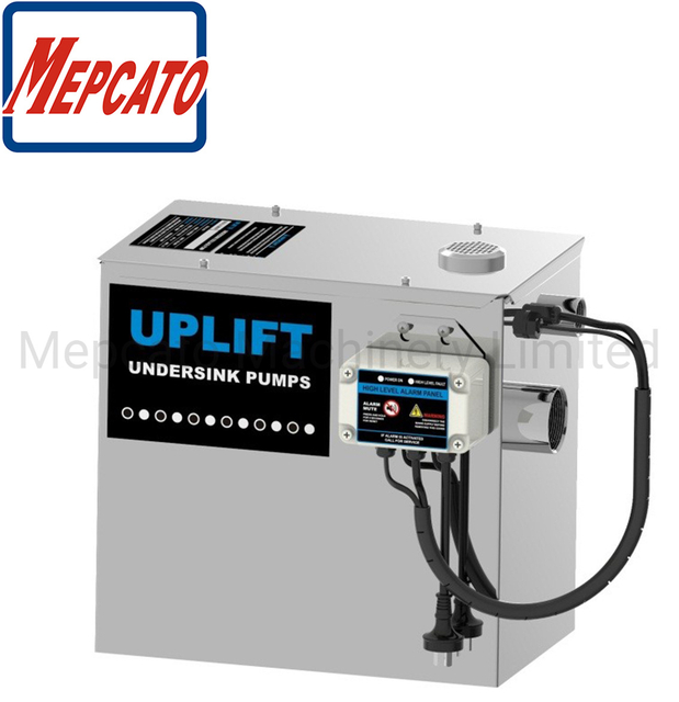 Smart Restaurant Kitchen Sewage Trash Cutting Sink Submersible Centrifugal Stainless Steel Water Pump with Box