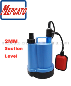 100W Low Level Suction Small Plastic Electric Centrifugal Submersible Water Drainage Pump for Basin Pool Cover Flooded Floor Flat Roof Basement