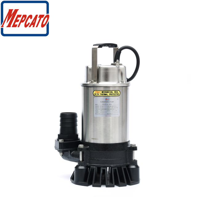 1HP Industrial Electric Vortex Sewage Submersible Wastewater Drainage Pump with Stirring Device for Construction Sites