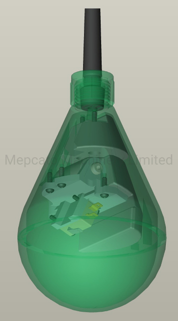 Plastic Automatic Mechanical Sensor Float Ball Water Level Switch for Liquid Level Control and Regulation for Submersible Pumps Valves Pumping Station