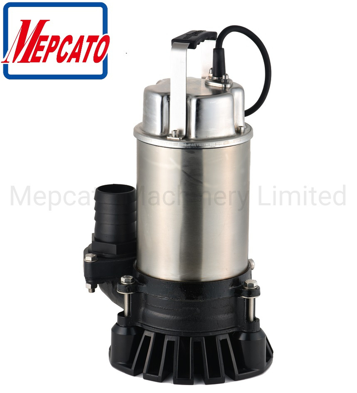 Stainless Steel Industrial Waste Water Drainage Electric Vortex Submersible Centrifugal Pump with Floater for Muddy Construction Sites