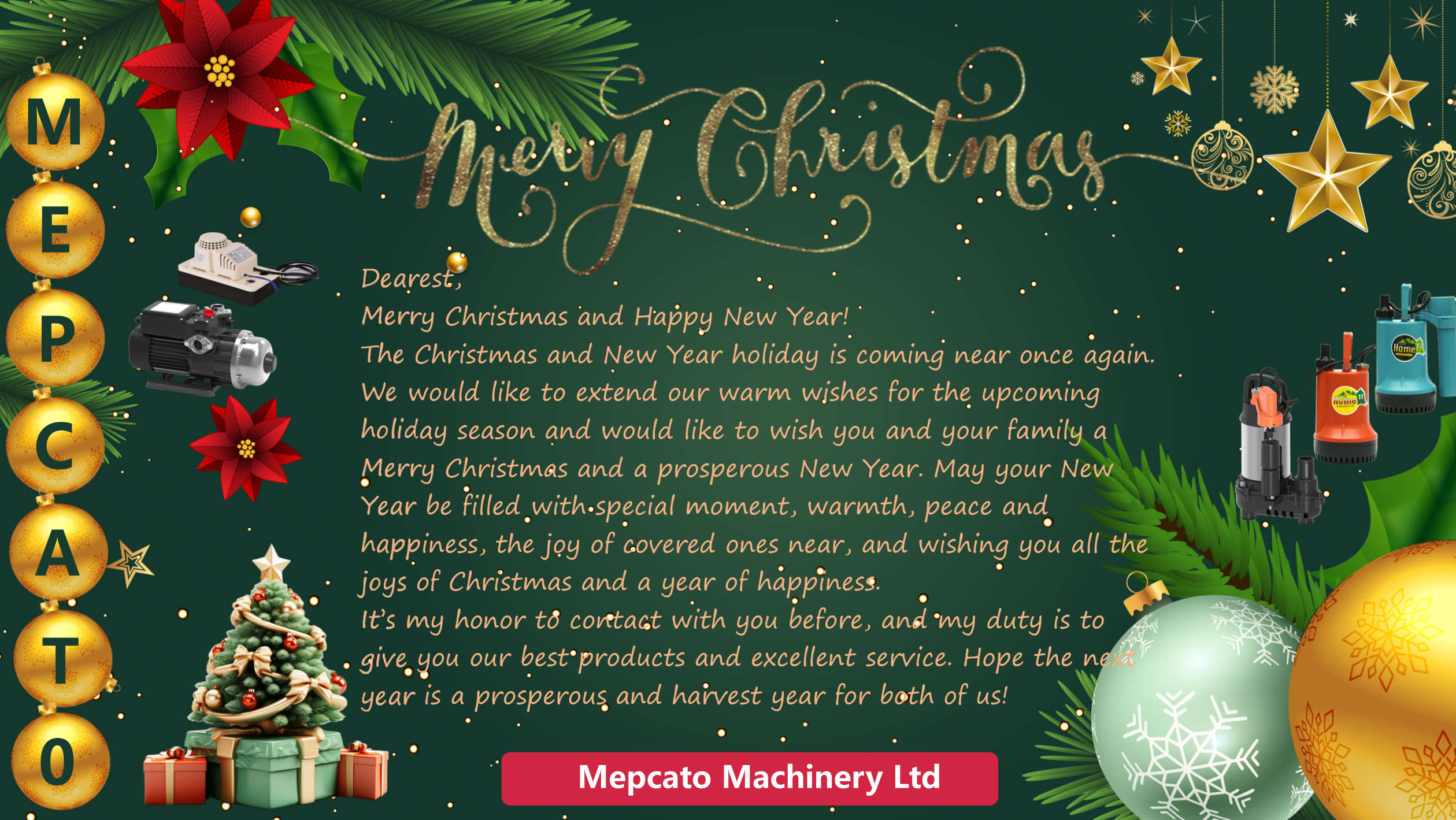 Mepcato Merry Christmas 2025!
