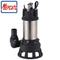 1HP Large Flow Cast Iron Industrial Sewage Cutting Electric Centrifugal Stainless Steel Submersible Waste Water Drainage Motor Pump with Cutting Knife