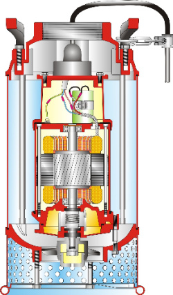 Large Flow Fishery Fish Breeding Sea Water Circulation Filter Stainless Steel Axial Flow Submersible Centrifugal Water Pump