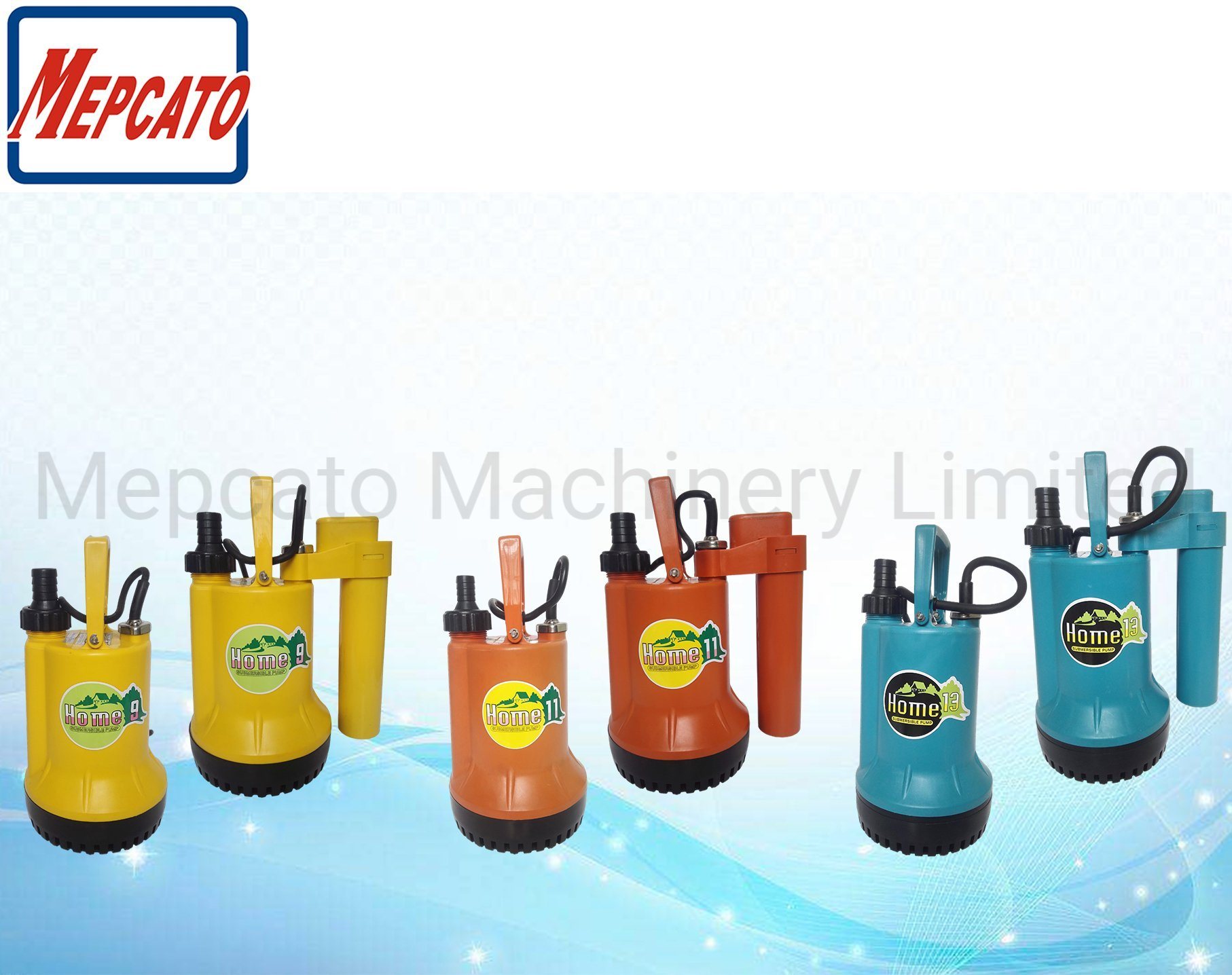 Portable Garden Watering Drainage Fish Ponds Water Change Plastic Electric Submersible Centrifugal Water Drain Pump with Float Switch