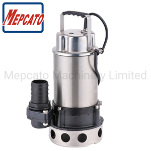 400W Restaurant Kitchen Animal Farm Sewage Trash Cutting Dirty Water Drainage Stainless Steel Electric Automatic Submersible Centrifugal Water Pump with Cutter