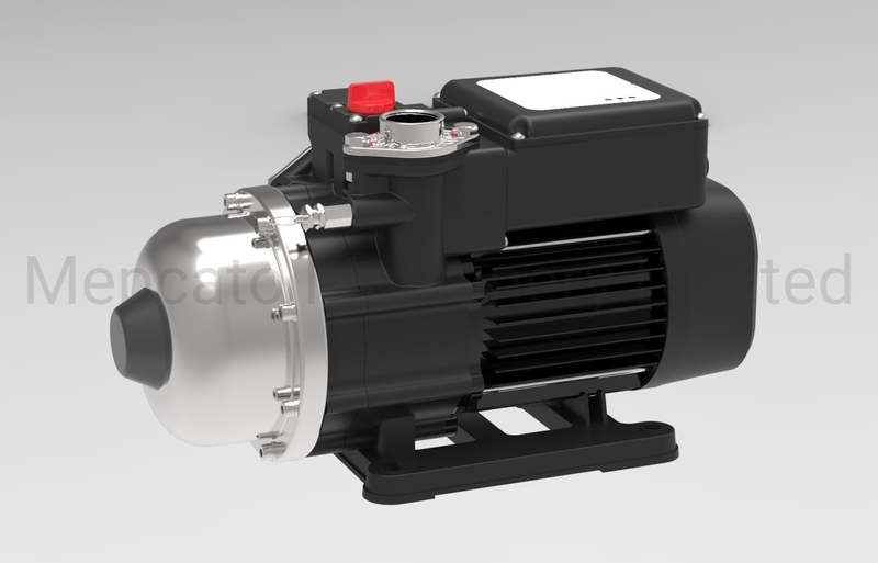 Housing Stainless Steel Main Water Supply Pressure Boosting Horizontal Centrifugal Multistage Surface Water Booster Pump with Electronic Controller