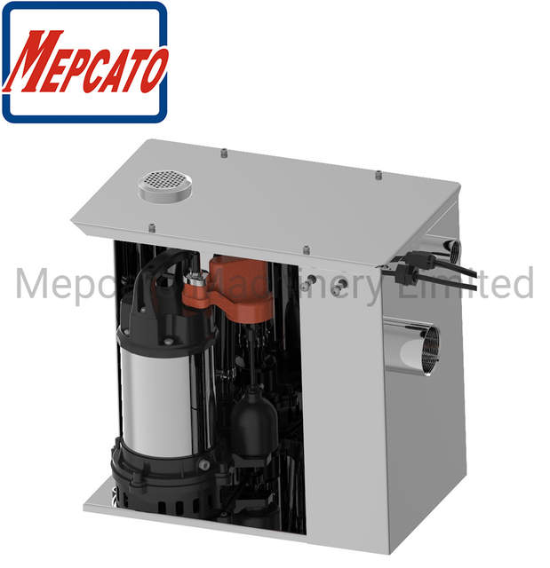 Low Level Suction Stainless Steel Centrifugal Submersible Factory Sewage Effluent Waste Water Pumping System Water Drainage Pump with Oil Cooling Motor