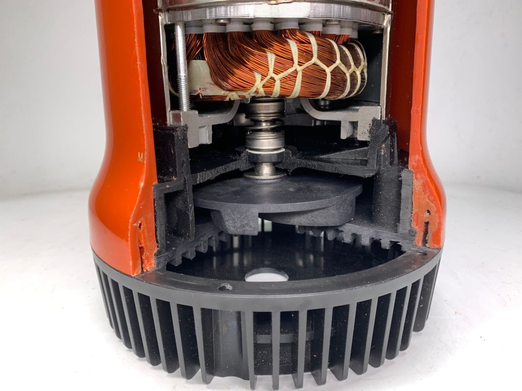 400W Large Flow Utility Non-Clogging Sea Water Supply Fish Farm Fishponds Circulation Plastic Centrifugal Submersible Water Pump with Float Switch