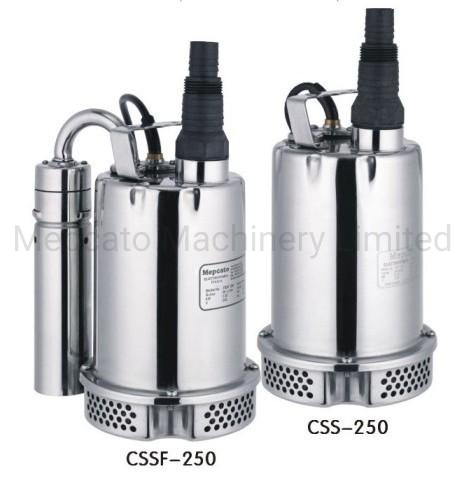 Stainless Steel Electric Submersible Water Circulation Pump with Float Switch for Fish Ponds Swimming Pools