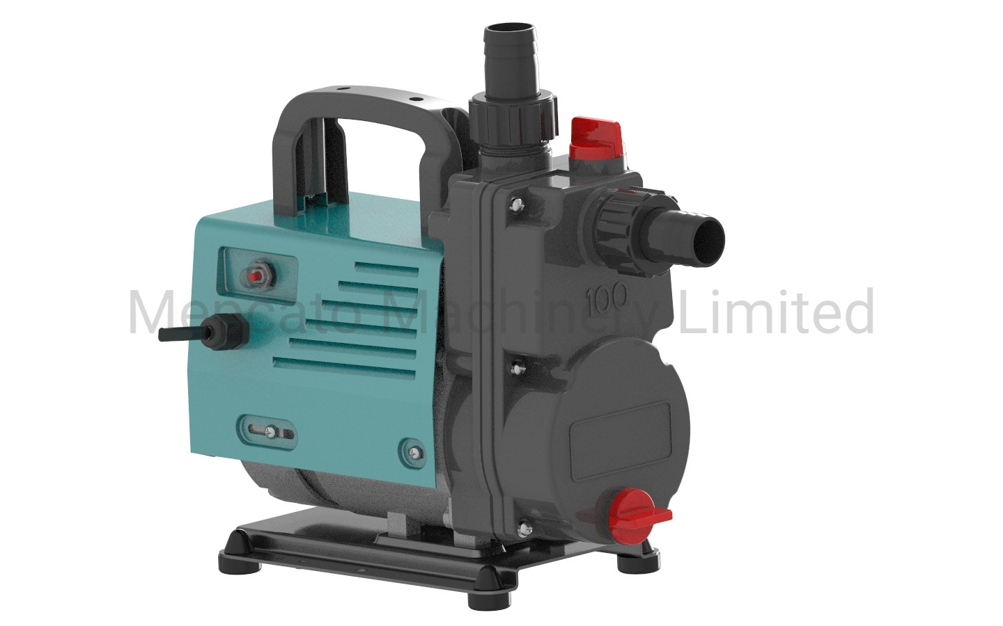Household Portable Electrial Strong Plastic Centrifugal Garden Watering Plants Irrigation Self-Priming Water Suction Water Drainage Pump