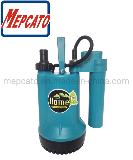 Portable Swimming Pool Fish Pond Water Drainage Electric Plastic Centrifugal Submersible Water Suction Pump with Float Switch