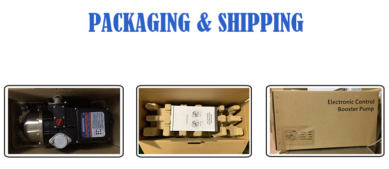 Residential Housing Electric Horizontal Multistage Centrifugal Stainless Steel Hot Water Solar Energy High Pressure Boosting Surface Water Booster Pump