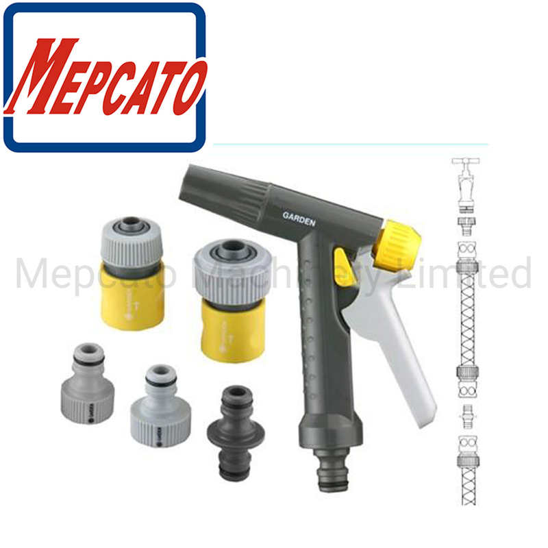 Good Quality Multi-Fuction Plastic House Garden Factory Cleaning Water Spraying Gun Set Garden Tools