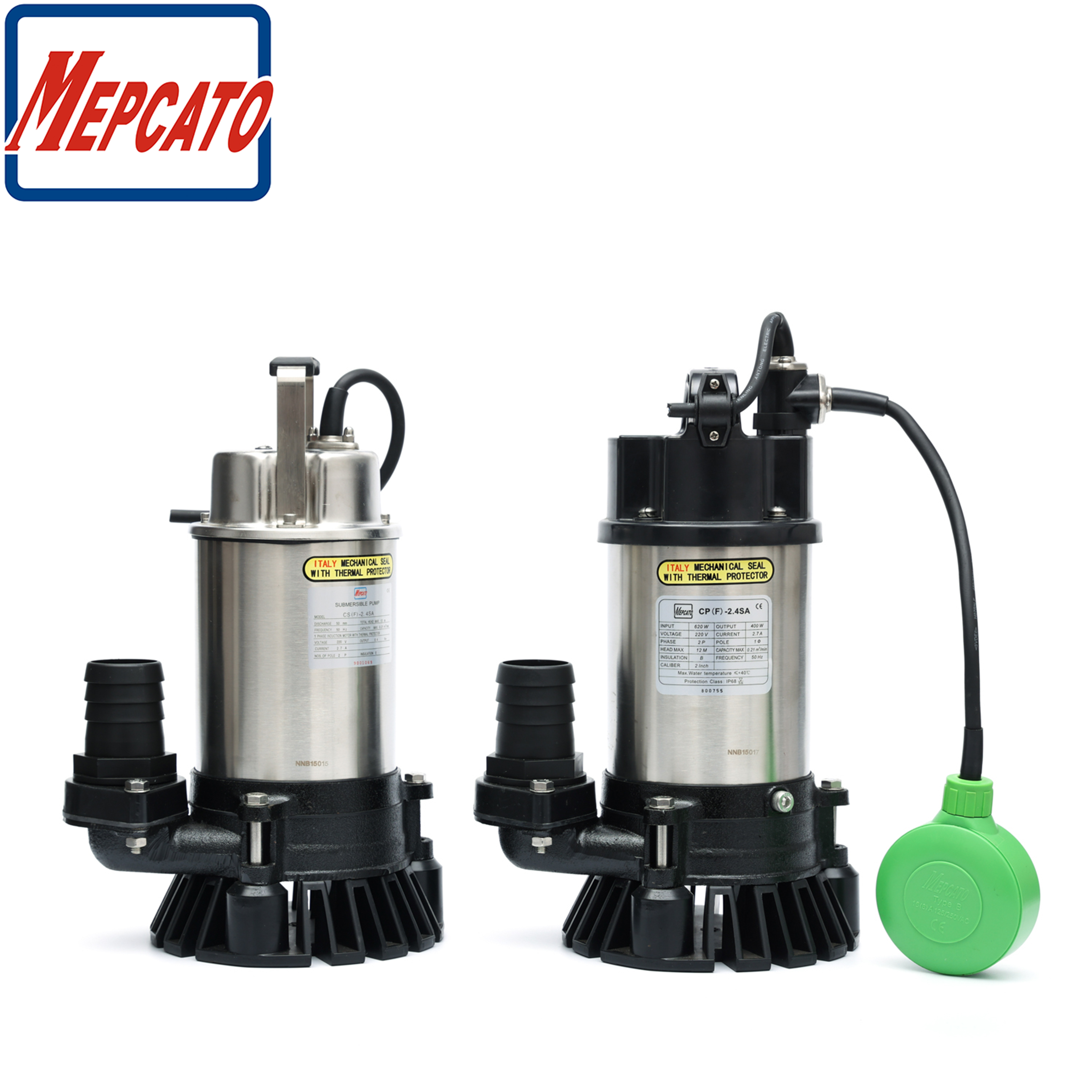 Wastewater Drainage Submersible Pump with Stirring Device