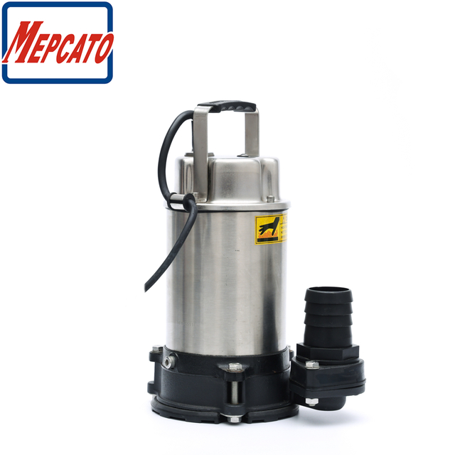 400W 1mm Low Level Running Residual Water Groundwater Rainy Water Drainage Stainless Steel Electric Automatic Centrifugal Submersible Dewatering Pump