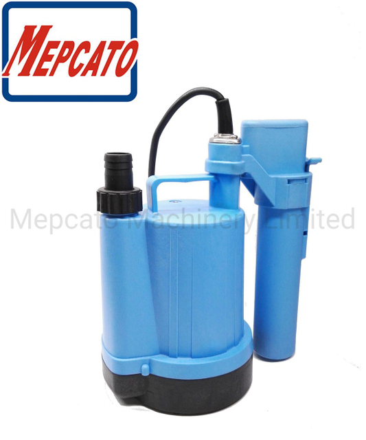 Factory Price Small Low Level Residue Plastic Submersible Water Pump for Basement Cellar Garage Parking Lot and Swimming Pool Water Drainage and Water Pumping