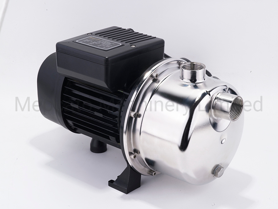 1HP High Head Domestic House Use Electric Centrifugal Stainless Steel Self-Priming Water Suction Pressure Boost Jet Pump for Water Supply and Disposal
