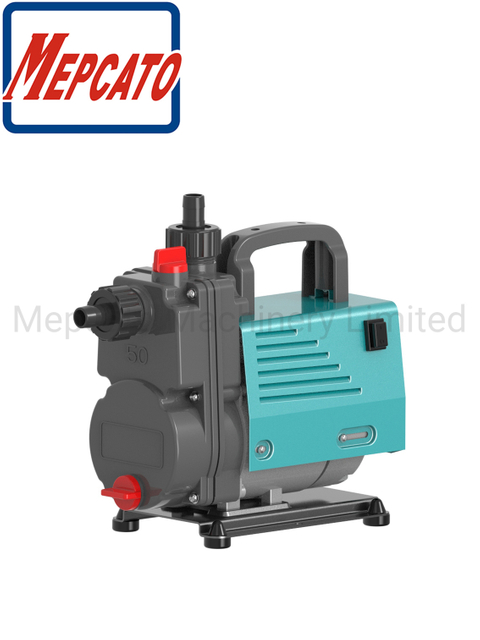 Handy Quiet Small Plastic Electric Agricultural Irrigation Garden Watering Ponds Drainage Self-Priming Surface Water Booster Pump for Clean Water